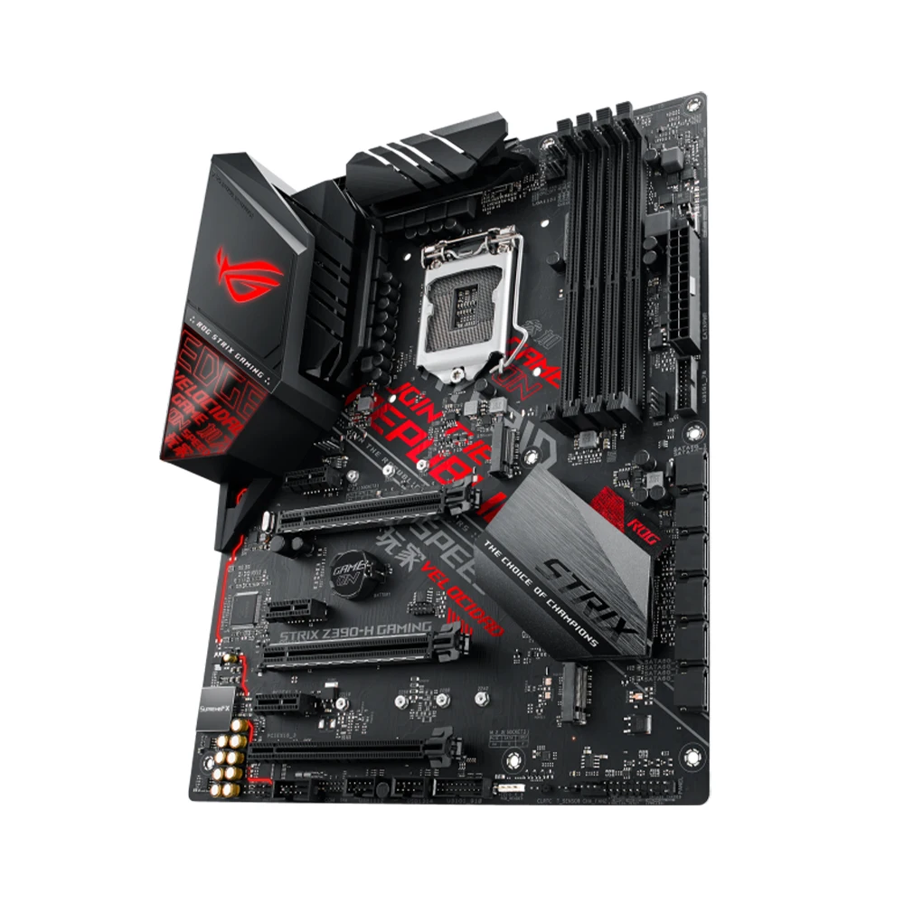 اللوحة الأم ASUS ROG STRIX STRIX Z390-H GAMING مع مقبس LGA 1151 لمعالجات Intel 8th 9th Gen Core i3 i5 i7 تدعم DDR4