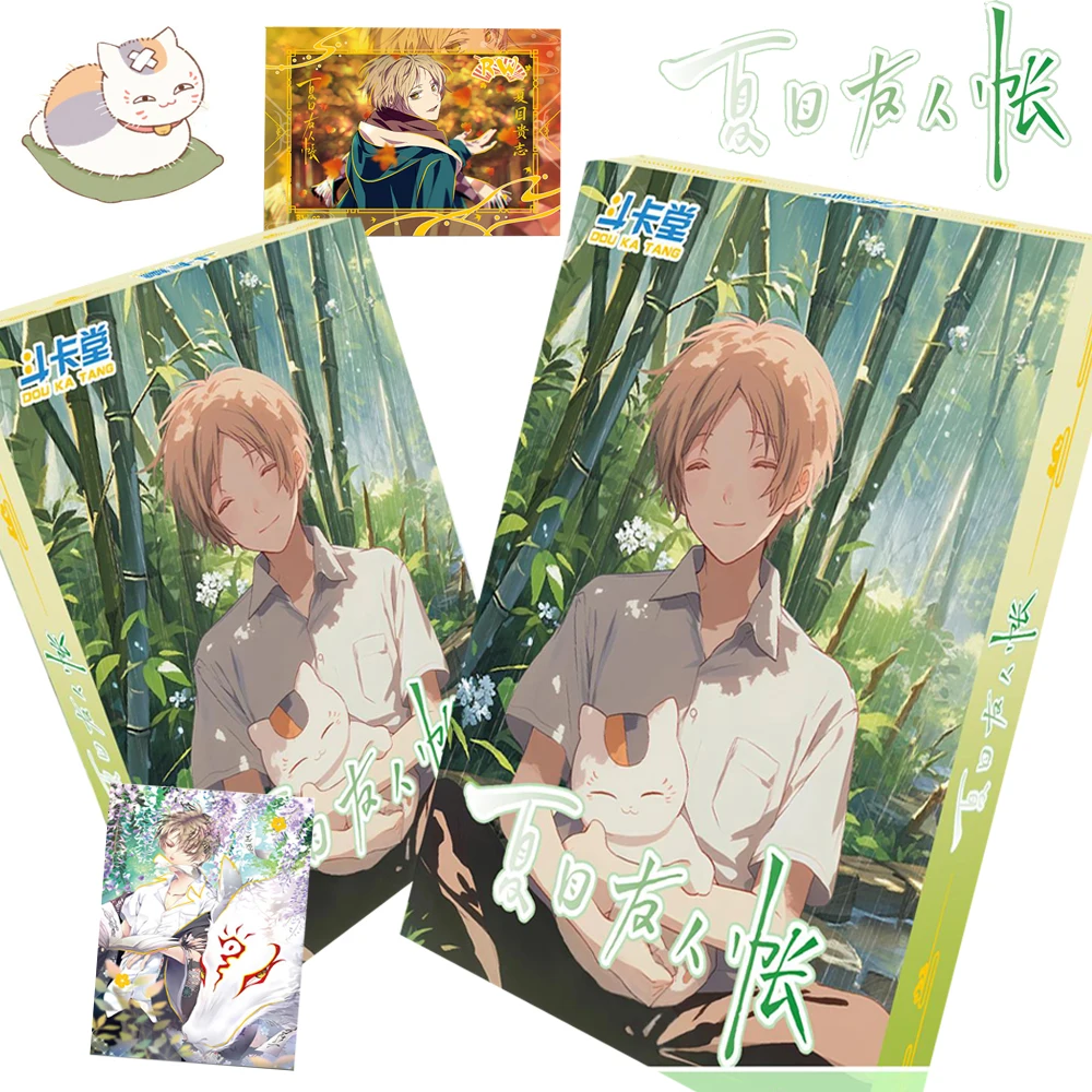 

Japanese Anime Natsume yuujinchou Collection Cards Nyanko Sensei Reiko Cartoon Cute Gorgeous Rare Limited Edition Cards Kid Gift