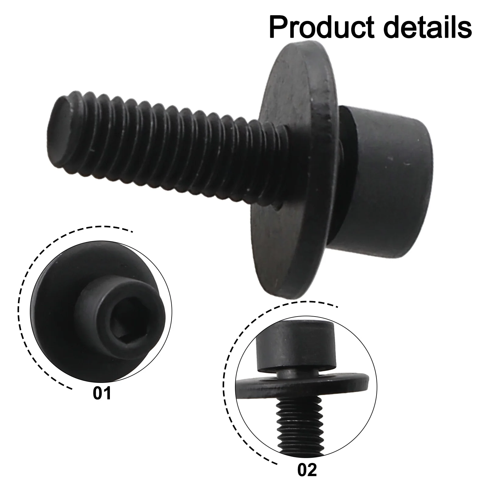 

Part Number 266133-3 Circular Saw Blade Bolt Tool Maintenance CNC Machined Bolt Circular Saw Replacement Part Replacement Parts