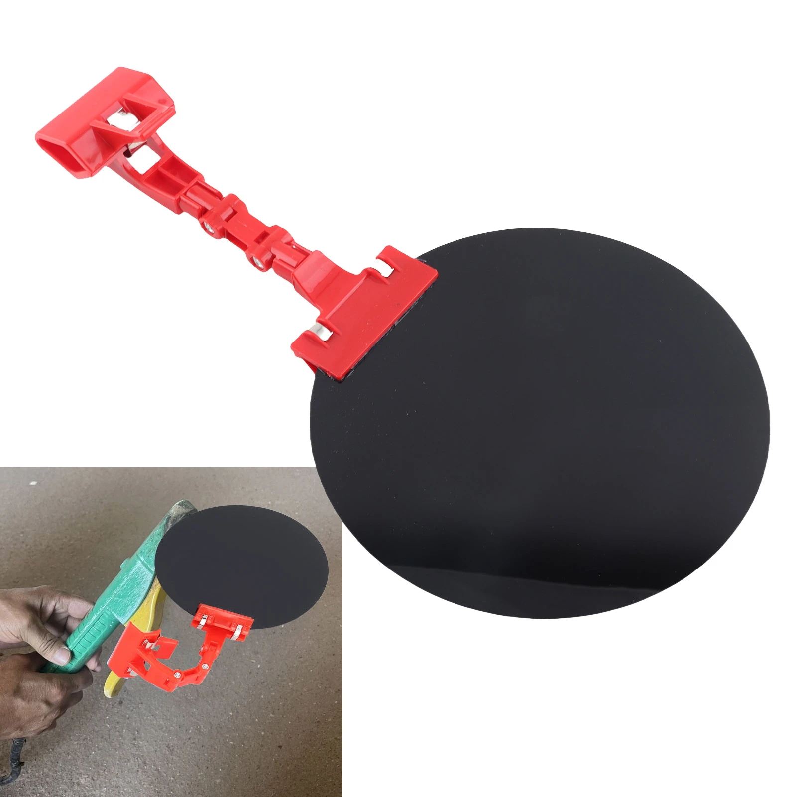 Round Welding Shading Cover 18cm Arc Welding Blackout Panel Strong Light Protective Shield Welding Safety Accessory