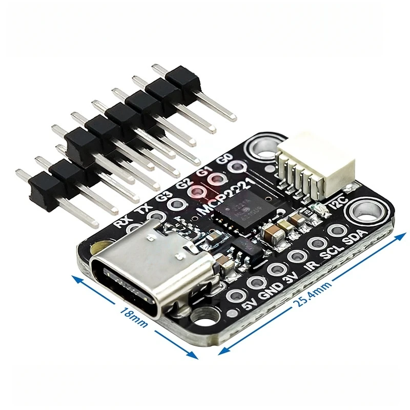 MCP2221A - Allzweck-USB-zu-GPIO – Detail 2