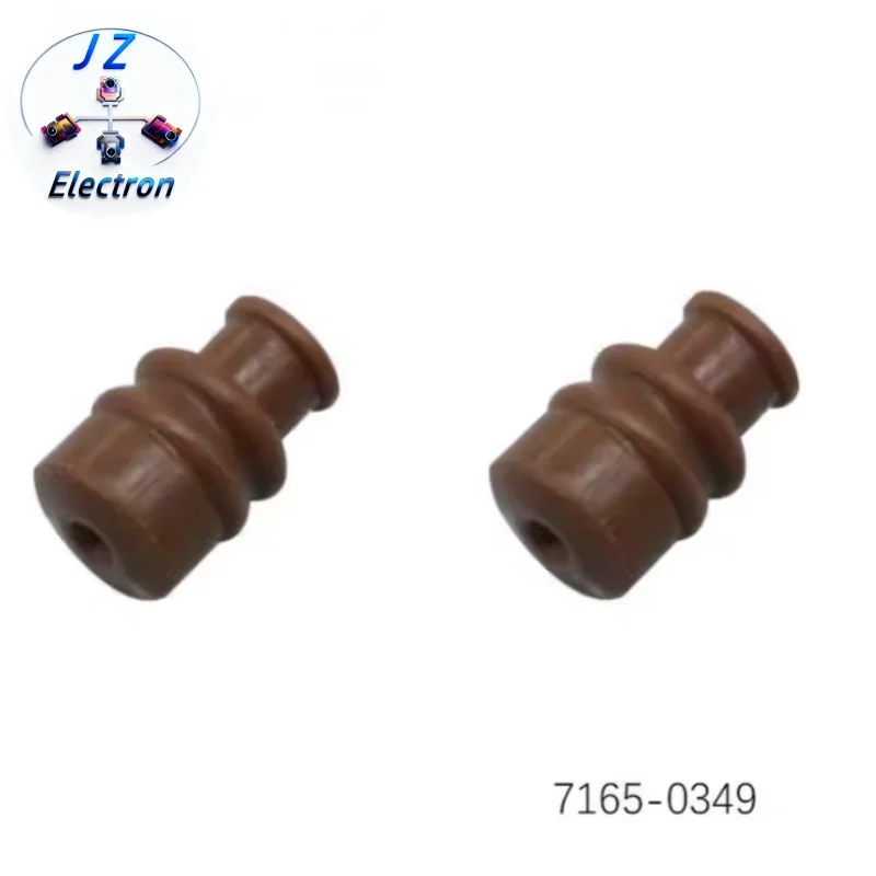 200PCS Original genuine Car connector plug 7165-0349 For Car Smart Electronic Devices Automobile 100% brand TS sealed 2.3mm(090)
