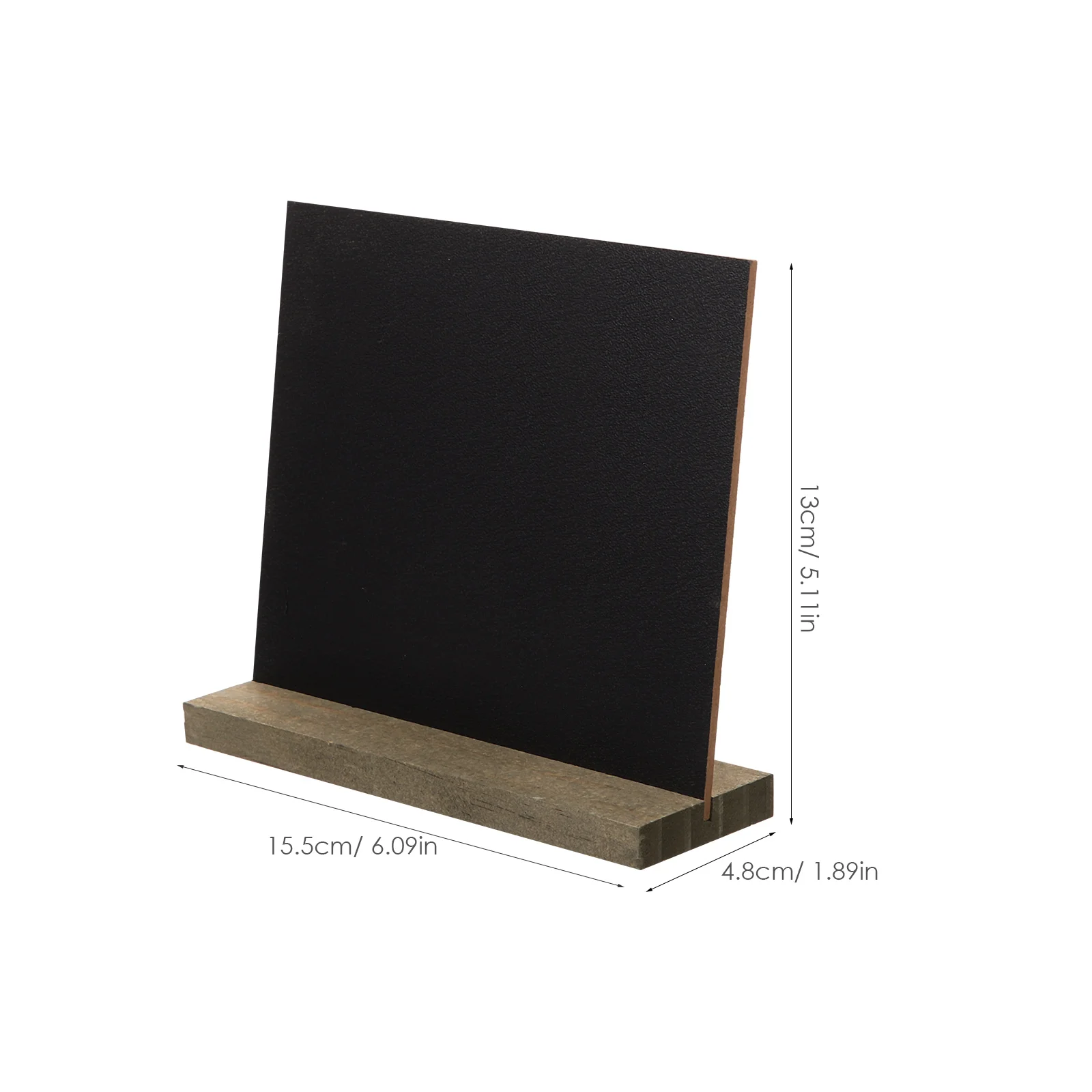 10 stuks Mini Schoolbord Set Houten Prikbord voor Keuken Kantoor Klas DIY Krijtbord Decor Creatieve Kamer Accessoire