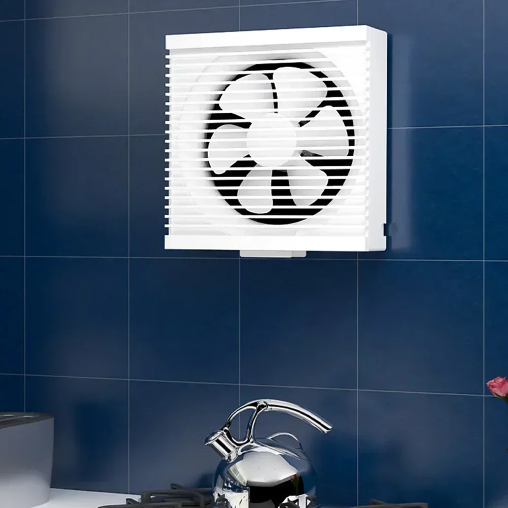 6/8/10 Inch Exhaust Fan Blades Six Blades Household Kitchen Bathroom Electric Exhaust Fan Replacement Accessories