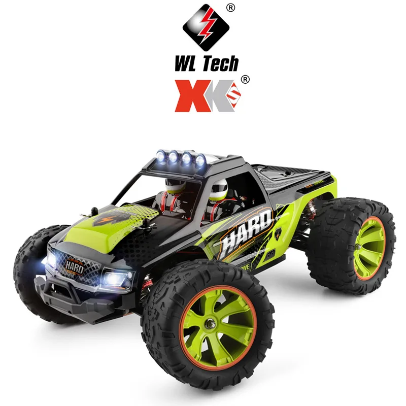 Weili 144002 1 to 14 electric four-wheel drive scooter, alloy chassis desert off-road drift model toy