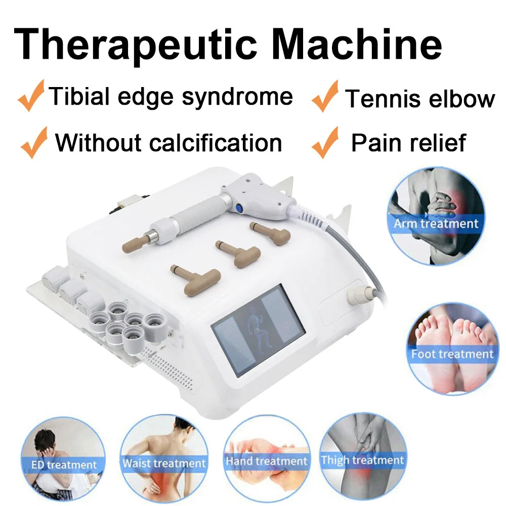 12Bar Professional Pneumatic Shockwave Therapy Machine Effective For ED Treatment Body Pain Relieve Physiotherapy Shock Wave