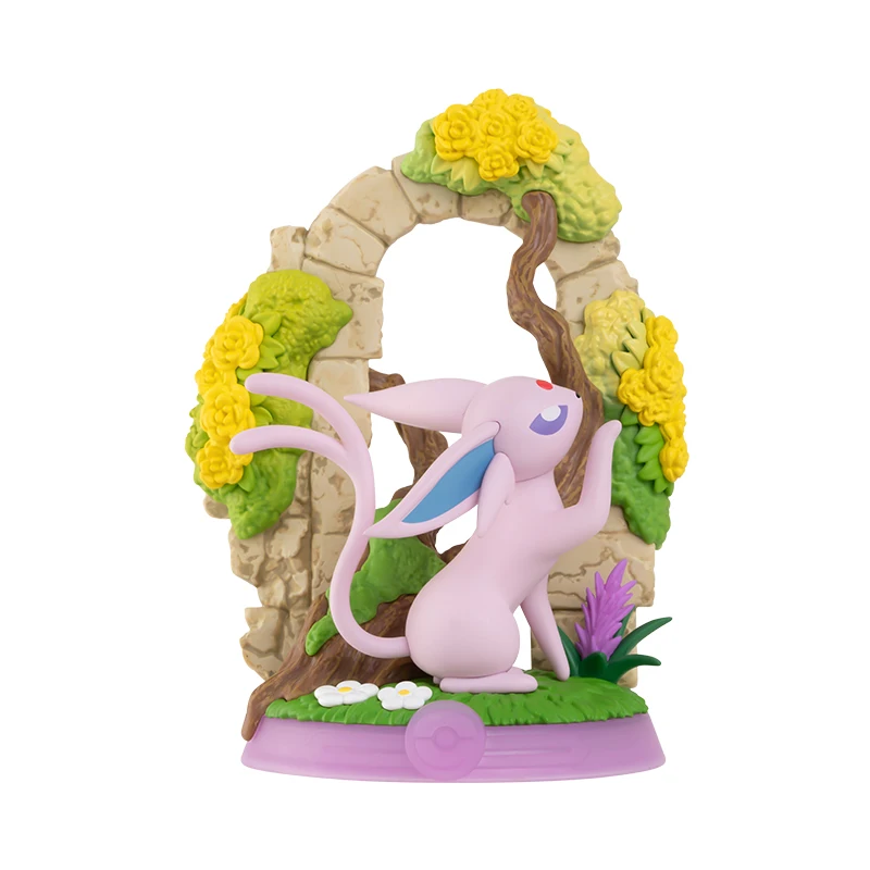 Pokemon Anime Third Bullet Eevee Family Suit Serie Blind Box Action Figure Glaceon Sylveon Genuine Collection Model Toy Gift - view 4