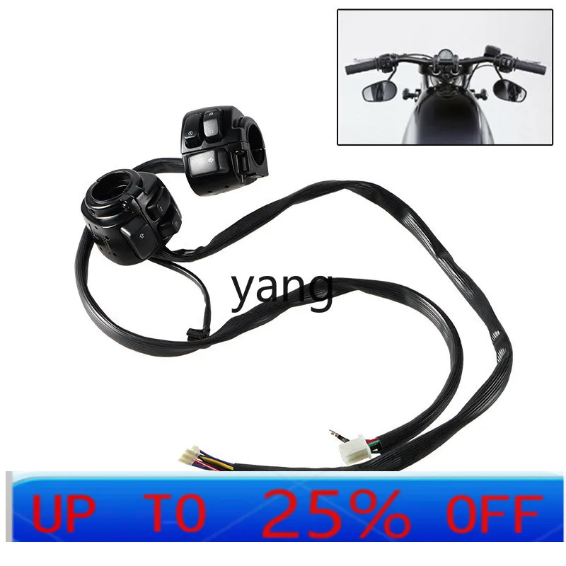 

CX motorcycle, modified seat switch horn far and near light on 25MM inner diameter