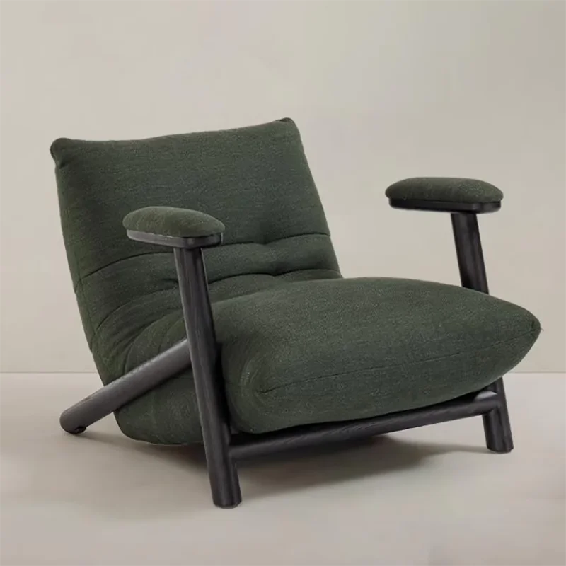 Italian designer, single sofa modern, medieval lazy chair small apartment, balcony caterpillar, sled leisure chair