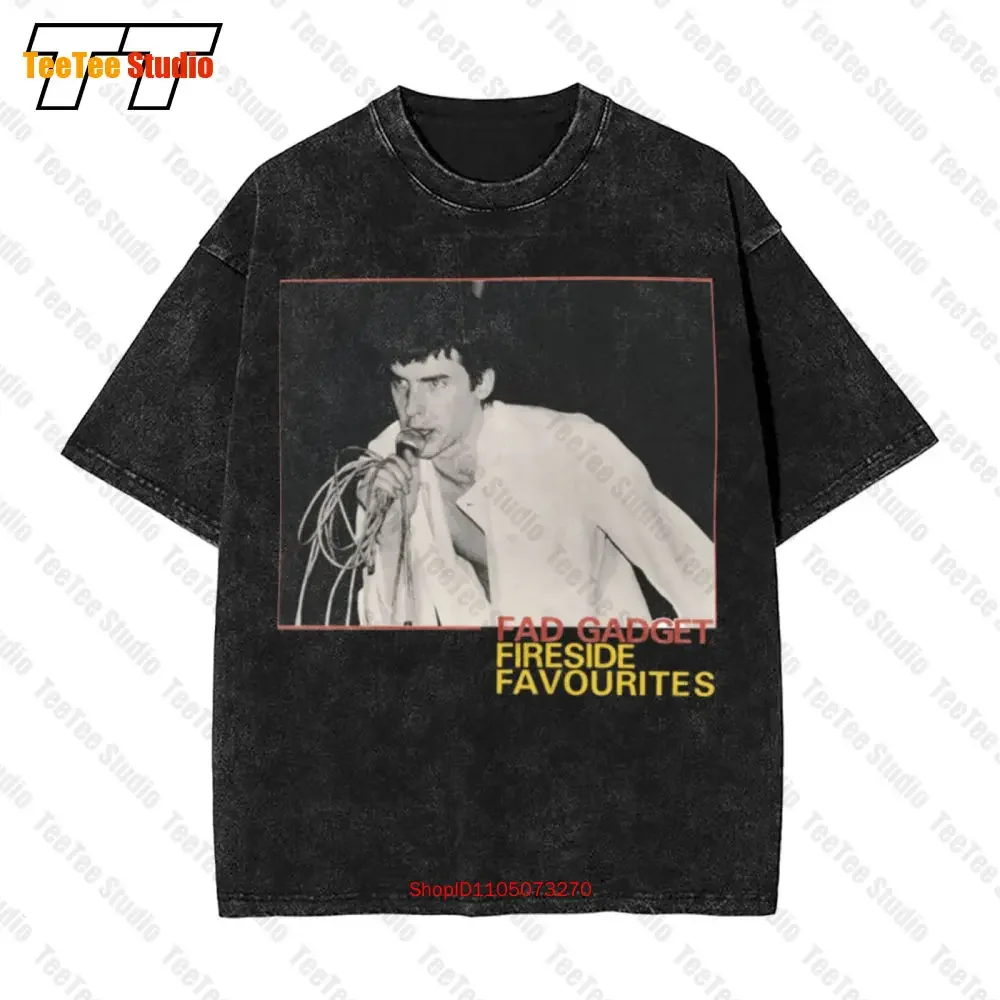 Fad Gadget Fireside Favourites Fad Gadget Frank Tovey Vintage Oversized T-Shirt 9PIQ
