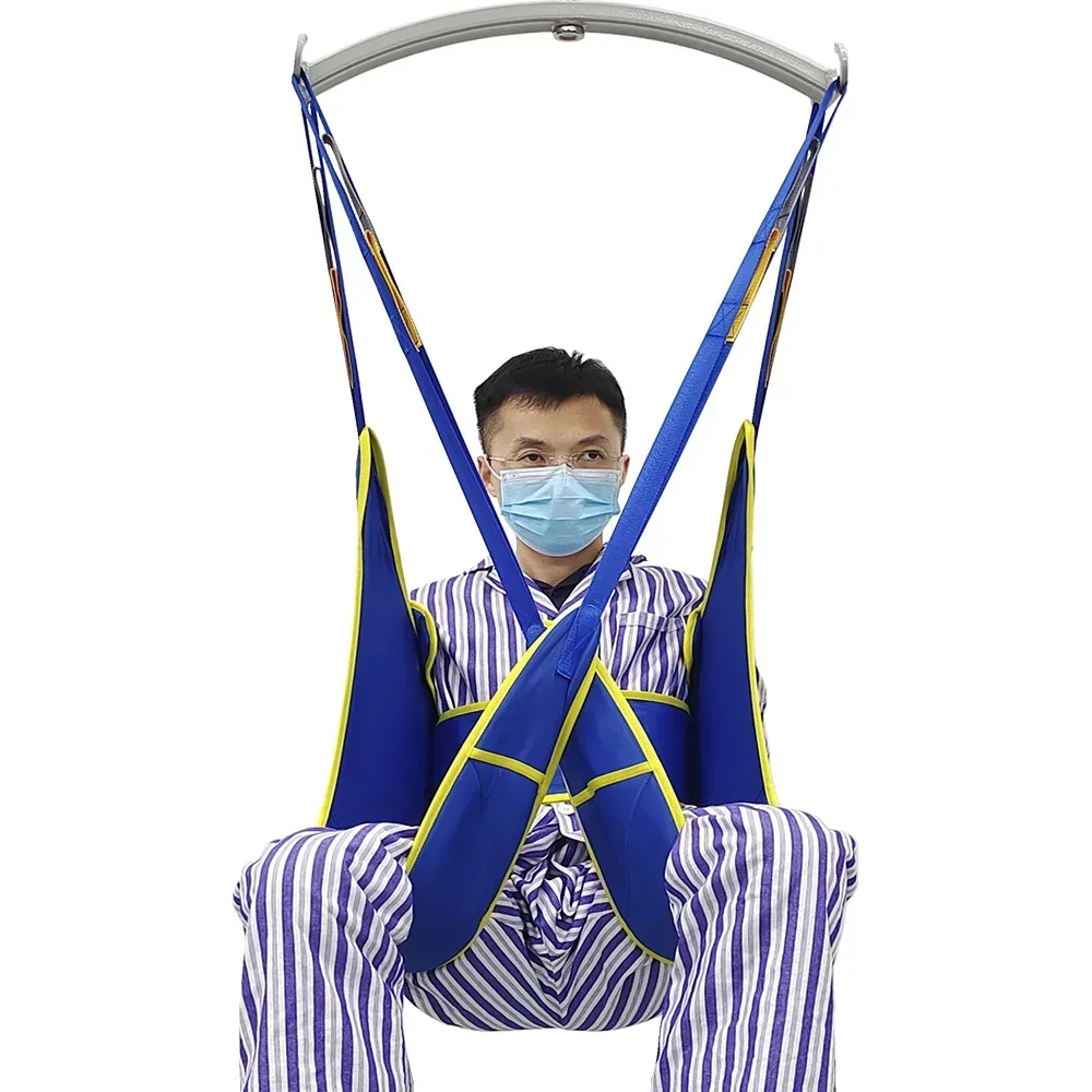 Patient Walking Assistant Rehabilitation Mobile Wheelchair Transfer  Paralyzed Patient Transfer Belt Lift Sling Disabled