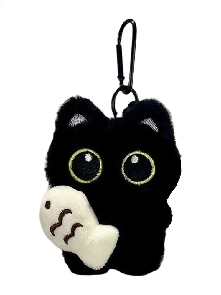 Cat Purse Keychain Cat Keychain Purse Charm for Handbags Soft Key Chain Bag Pendant for Wallets Car Tote Handbag Adults Holiday