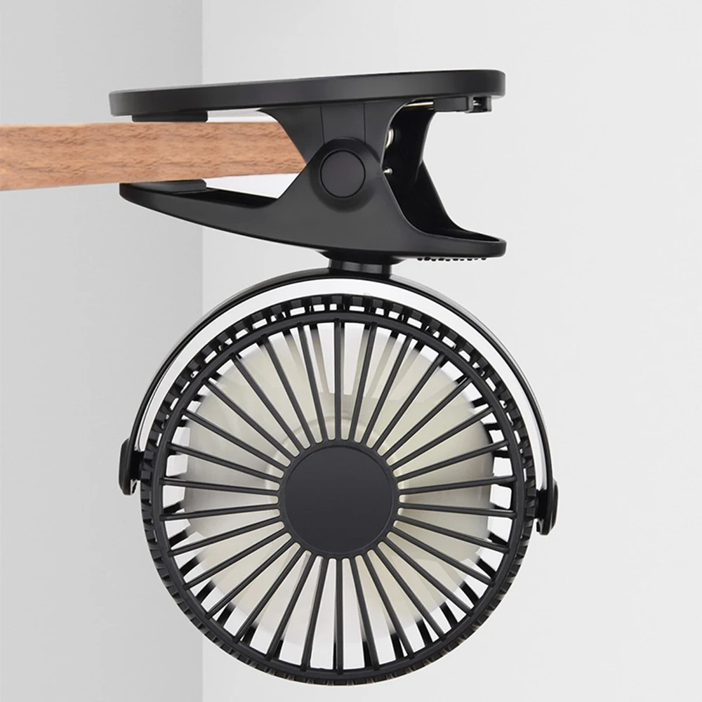 USB قابل لإعادة الشحن كليب سطح المكتب والمروحة ، مروحة صغيرة محمولة المشبك ، طاولة دوارة درجة ، جهاز تهوية مع مبرد الهواء ، جديد ، تخفيضات كبيرة