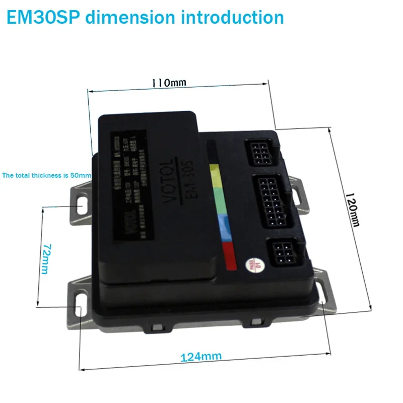 Programmable VOTOL EM30sp 72V 35A 1000W two-wheeled Electric Scooter Motorcycle ECU Controller