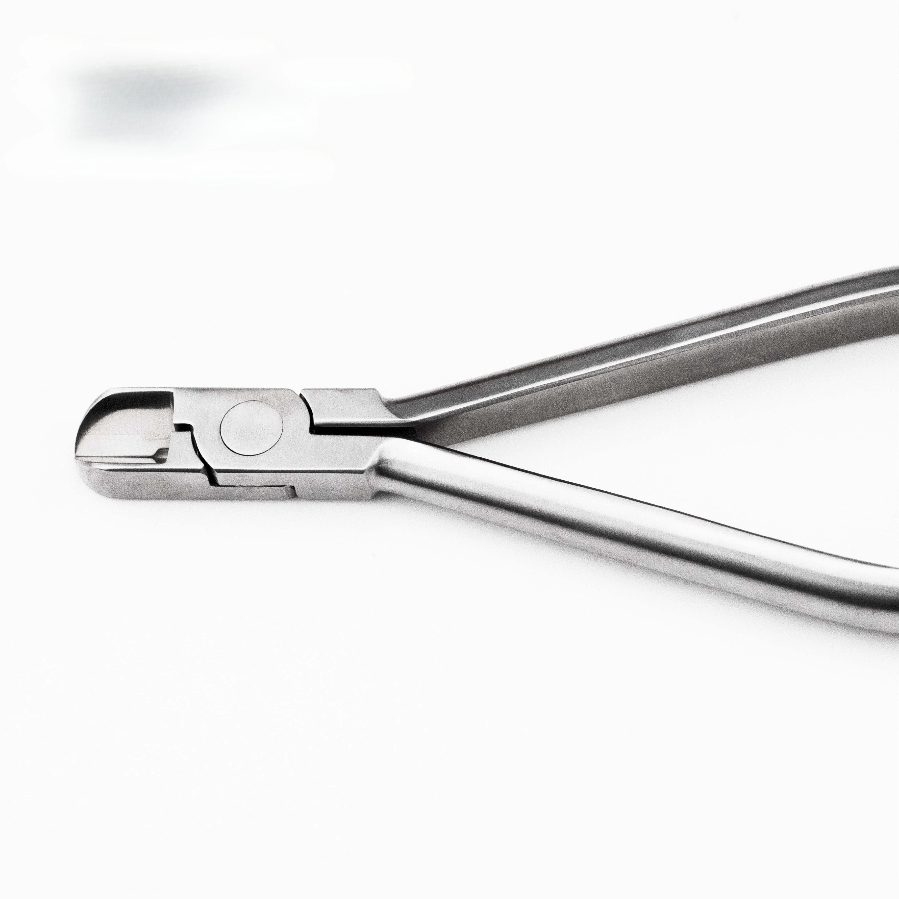 Produk Gigi Orto Tang Baja Tahan Karat Ortodontik Tang Pemotong Pengikat Gigi Tang Pemotong Ujung Distal