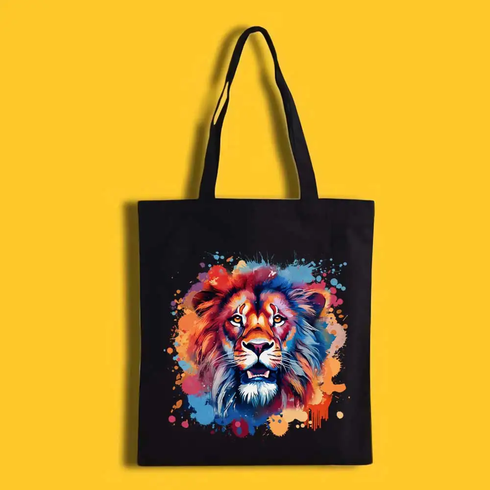 Pegatinas térmicas lavables de animales coloridos, transferencia de hierro para ropa, DIY, camisetas de nivel A, parches de cebra, León, Tigre,
