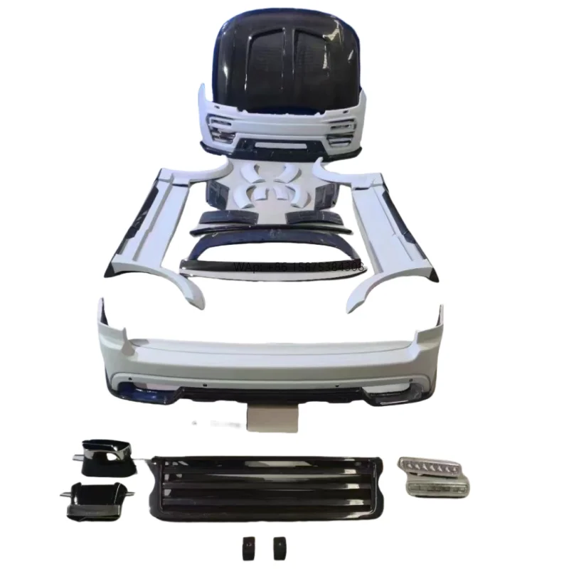 سيارة الوفير جديد SVR Widebody Kit سيارة الوفير لاند روفر فوغ 2014 2015 2016 الترقية إلى 2022 2018 2019 2020 2021 2023 BodyKit