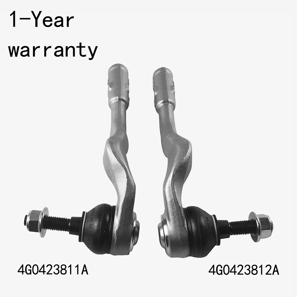 2Pcs Pull rod ball joint For VW Phideon Audi A4L A6L Q5 A4 S4 A7 RS5 A6 S6 A5 S5 RS7 RS4 4G0423811A 4G0423812A