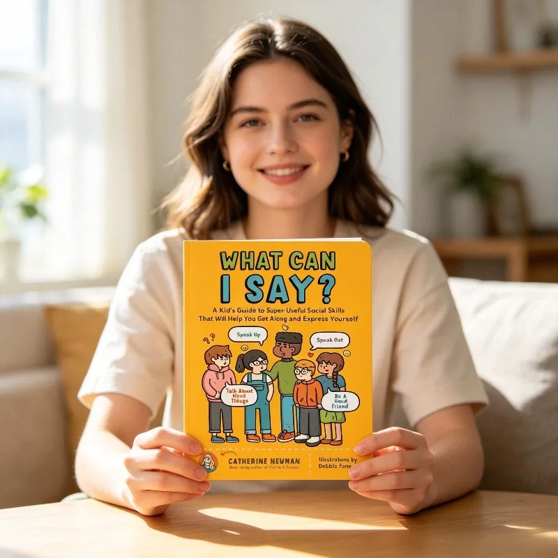 Que puis-je dire ? : Un guide pour les enfants sur les compétences sociales super utiles pour vous aider à bien s'entendre, à exprimer votre point de vue, à parler et à être un bon ami.