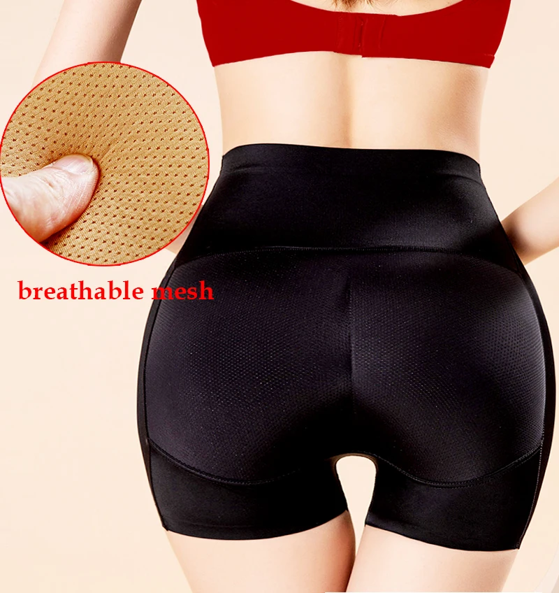 Fake Ass Booty Hip Enhancer Lift Up Butt Lifter Padded Control Panties Women Body Shaper Mesh Breathable Waist Trainer Shapewear