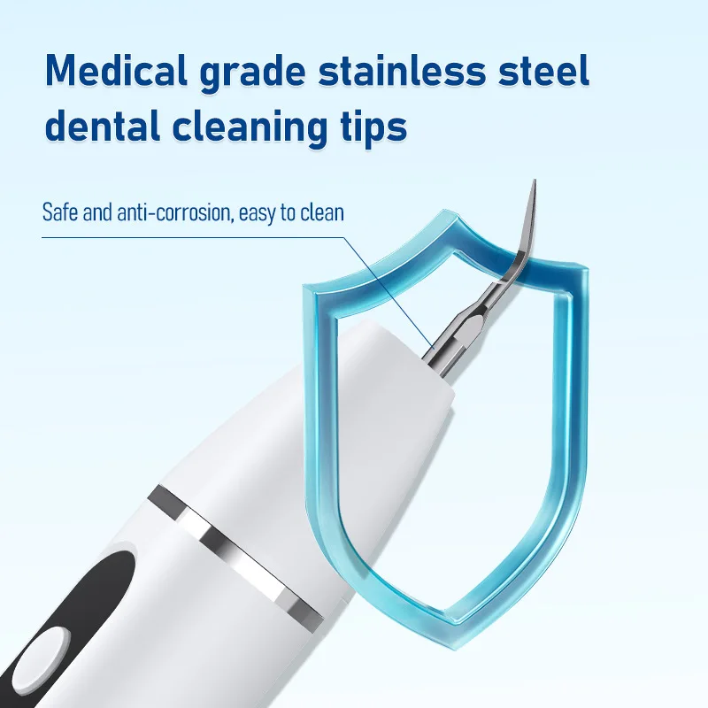 Visual Ultrasonic Scaler Dental Calculus Remover Teeth Plaque Scaler Stain Clean Electric Tooth Stone Removal Tartar Eliminator
