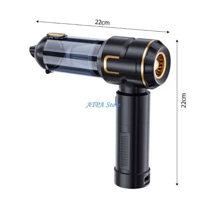 U13C 17000Pa High Suction Multifunction Cordless Vacuum for Car Home Blower Inflator