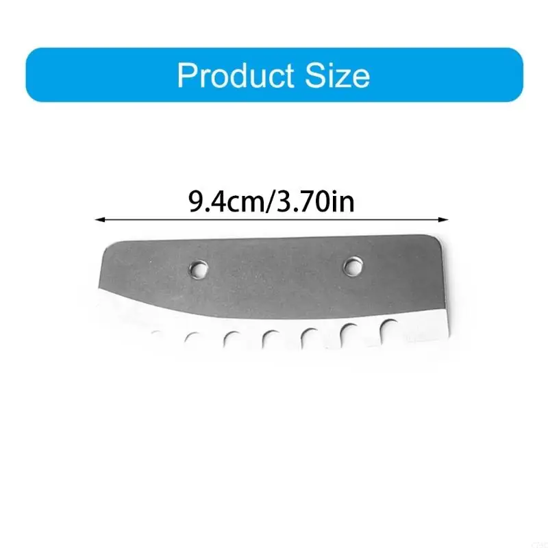 2pcs ager استبدال الفولاذ المقاوم للصدأ لـ 8in