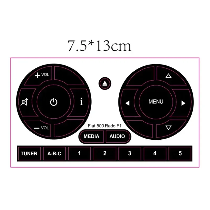 車のボタン修理ステッカー,マットブラックデカールシート,メルセデスベンツgk350 cクラスcls 218 slk w172 w204 w207 w212 w218