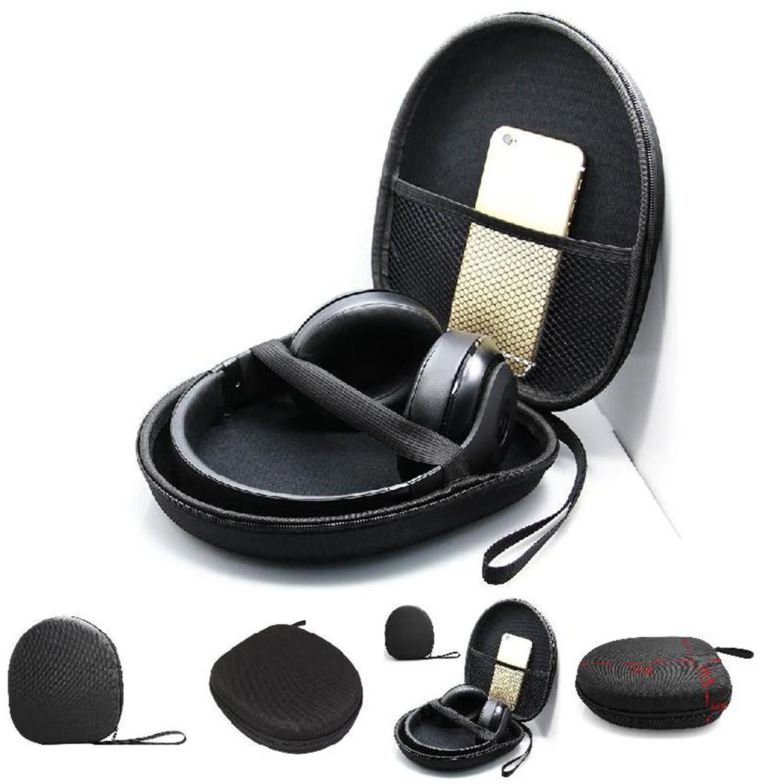 

Портативная сумка для хранения наушников, универсальный практичный чехол для наушников, аксессуары для активного отдыха на природе, сумка для переноски наушников