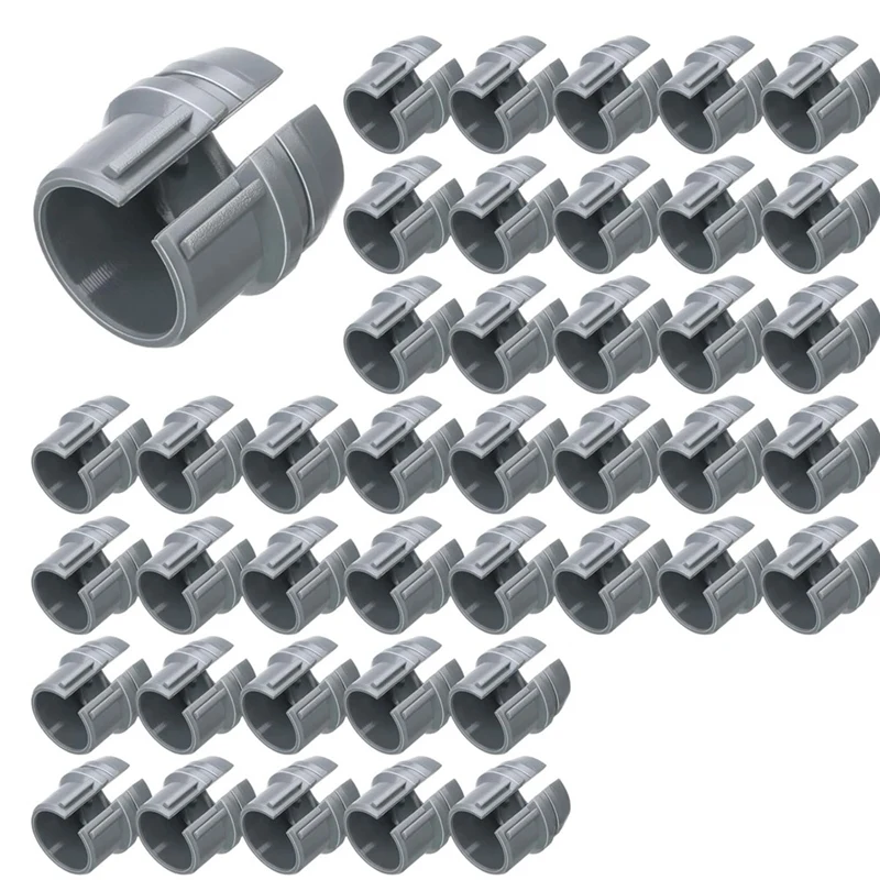 100Pcs Non Metallic Cable Connectors Snap Style Installation For Wiring 14/2-10/3 AWG,(1/2 Inch)