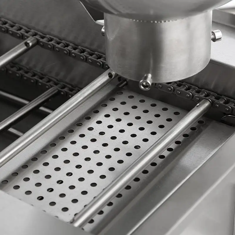 Industrial Donut Making Equipment Fully Automatic for Complete Donut Production Line Commercial Bakery Use High Capacity