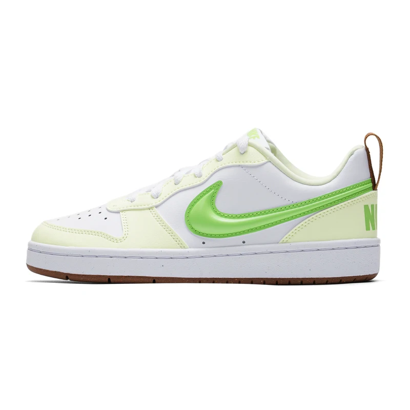 Женская обувь Nike Court Borough (Gs) — модные и стильные низкие спортивные кроссовки, износостойкая повседневная обувь 