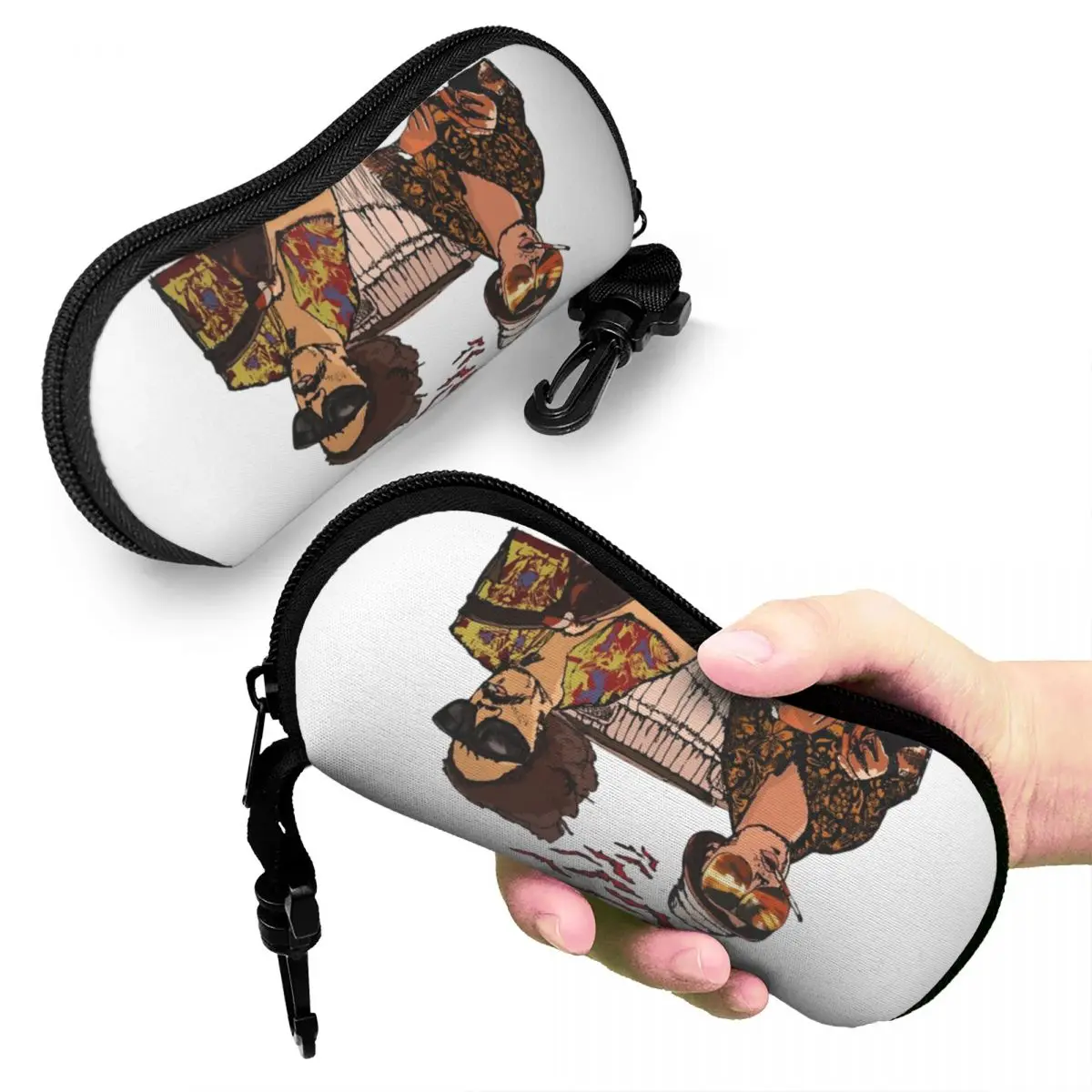 

Fear And Loathing In Las Vegas Art Shell Glasses Case Protector Sunglasses Box Women Men Soft Eyeglasses Bag Pouch