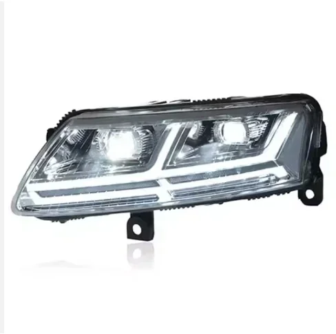 

LED Headlight For AUDI A6 Headlight 2005 2006 2007 2008 2009 2010 2011 With LED DRL Dynamic Turning Front Head Lights a Pair