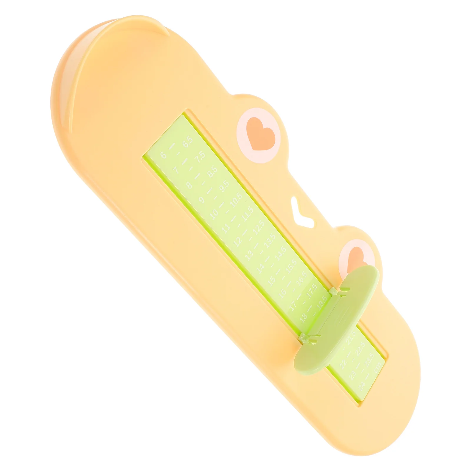 Foot Measuring Device for Home Use Precision Shoe Sizer Tool Measures Internal Shoe Length Universal Fit for Sandals