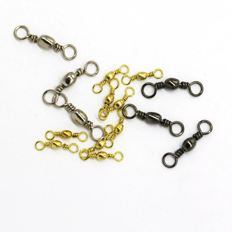 Großhandel: Angelzubehör im Großpack – Rollwirbel mit Kugellager, Solid-Ring, Angelhaken, Köderverbinder für Meeresangeln (Pesca) – Detail 3