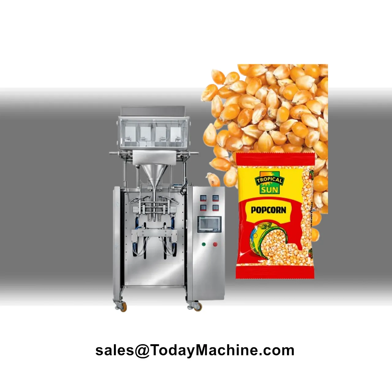 Automatic Linear Weighing Granule Peanuts Nuts Particle Bag Packing Machine