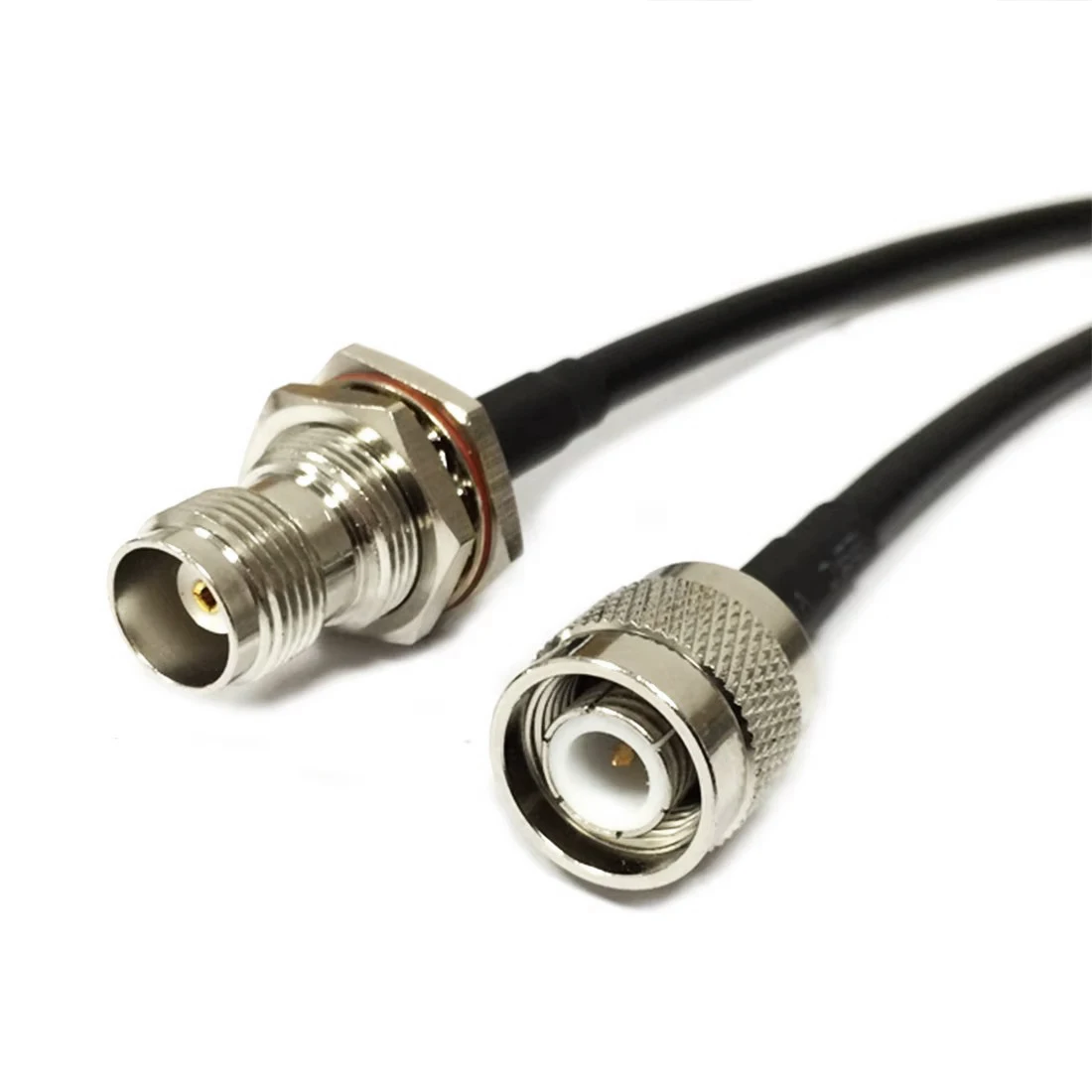 RF Wireless Router Cable TNC Male To Female Bulkhead Pigtail Adapter RG58 50cm/100cm Wholesale