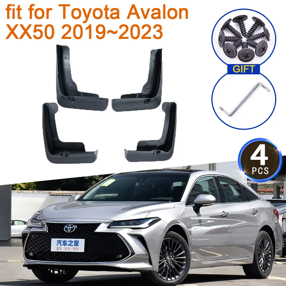 

Mud Flap For Toyota Avalon XX50 50 2019~2023 2022 2021 2020 Accessories Splash Fender Guard Front Rear Wheel Mudflaps Car Stying