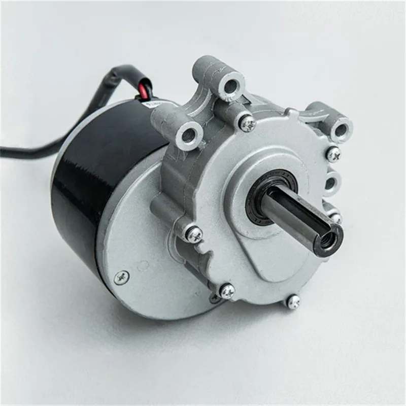 MY1016Z 24V 250W 2-Stage Reduction DC Motor Permanent Magnet Brushed High Torque 75-160RPM Electric Wheelchair Motor