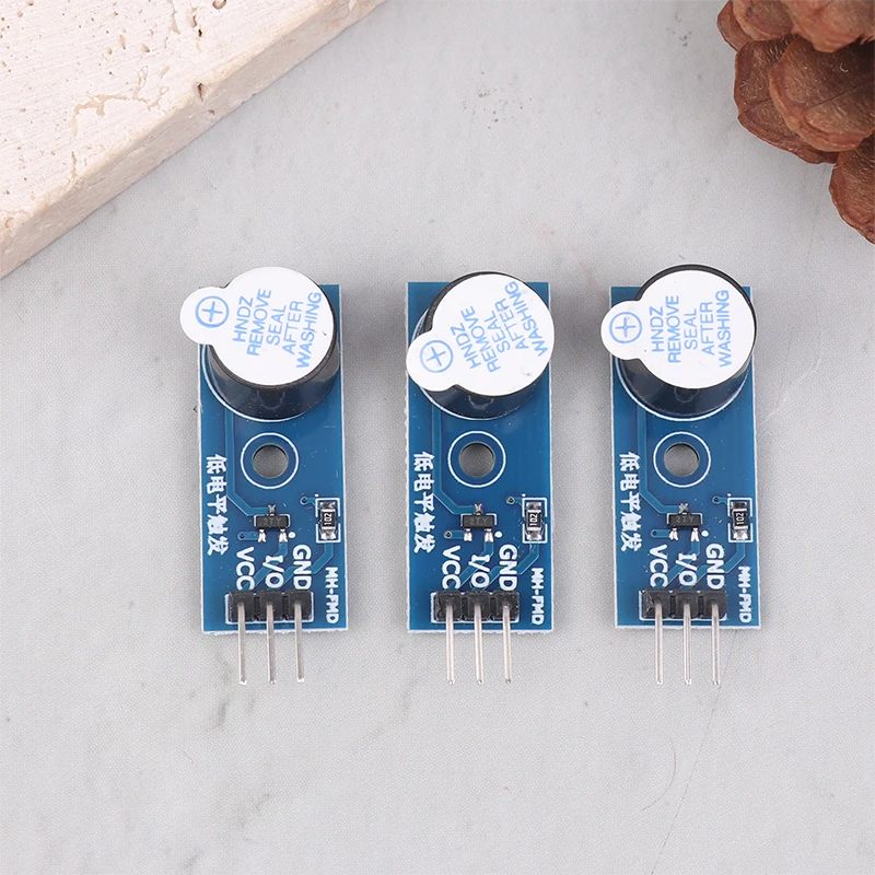 5V Low Level Trigger Arduino Active Passive Buzzer Module Compatible with Raspberry Pi ESP32, High Quality DIY Kit