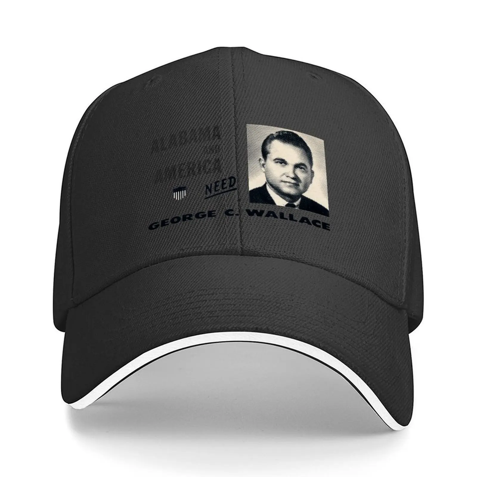 

1968 America Needs George Wallace Baseball Cap Hat men Luxury Man Hat Trucker Cap Mountaineering Luxury Woman Men's
