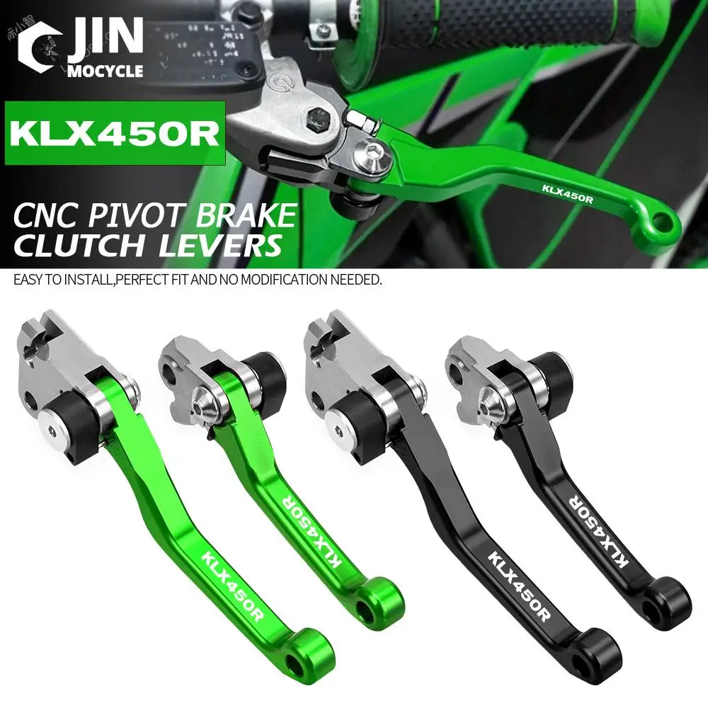 

Motorcycle DirtBike Motocross dirt bike Pivot Brake Clutch Levers FOR Kawasaki KLX450R 2008 2009 2010 2011 2012 2013 2014 2015