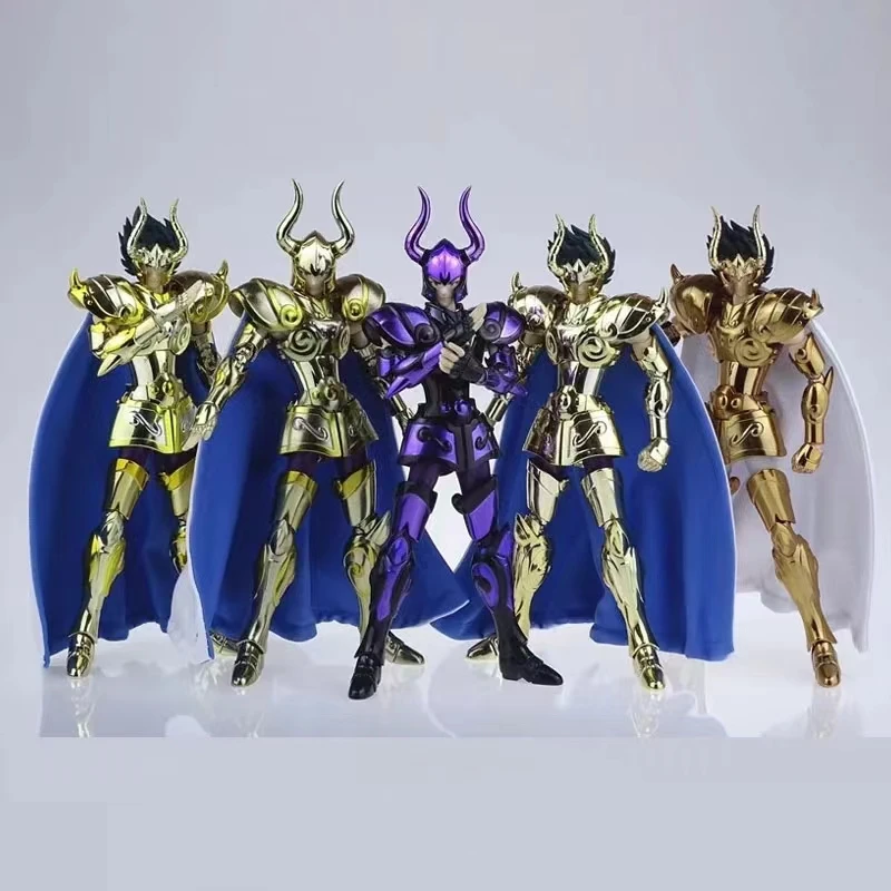 

Фотофигурка в наличии JM.MST Saint Seiya Myth Cloth EXM/EX Metal Capricorn Shura W с двумя плечами золотистая/24K/OCE, фигурка рыцарей зодиака