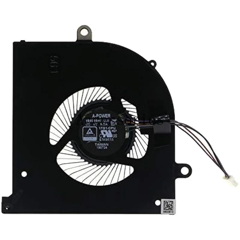 CPU GPU Cooling Fan for MSI GS75 Stealth P75 Creator MS-17G1 MS-17G2 BS5005HS-U3I 17G1-CPU BS5005HS-U3J 17G1-G-CW