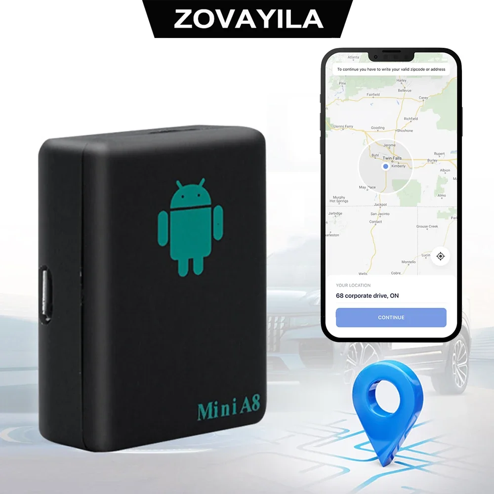 GPS car anti-theft device, A8 locator, 2G elderly, children, pet anti loss device, S0S emergency alarm
