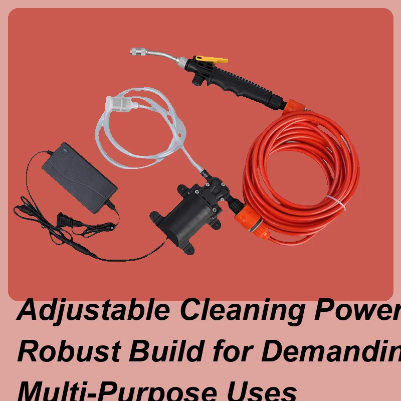 

Portable Car Washer Electric Pressure Washer Cleaning Accessories For Conditioner Evaporator Road Camping Outdoor Boat Garden