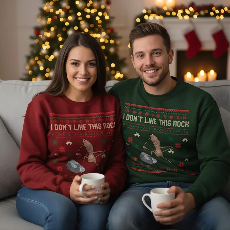 ماركوس الدودة البلوز لا أحب هذه روك بلوزات مضحك ميمي الدماغ روت Kawaii ملابس الشتاء ملابس النساء عيد الميلاد