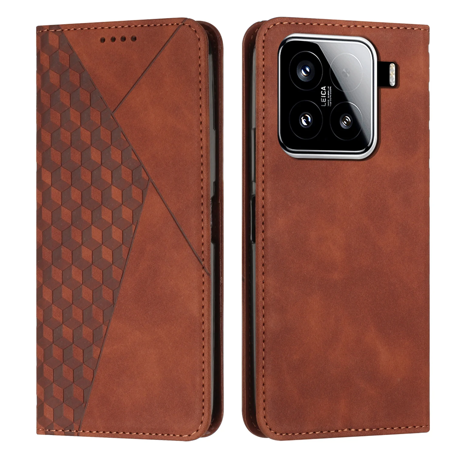 For Xiaomi 15 Phone Case Case Silicone Flap Leather Case