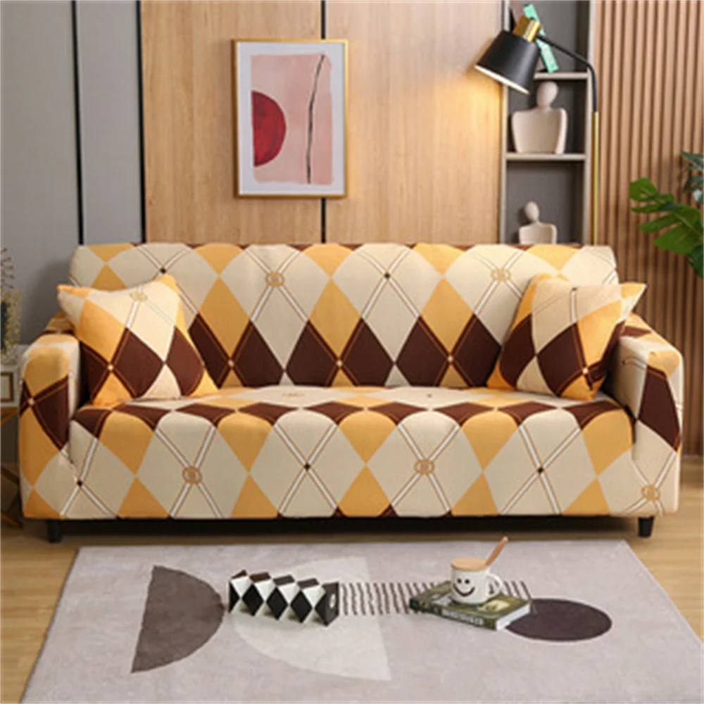 Elastic Sofa Cover for Living Room  Slipcover Stretch Couch Cover Armchai Cover Sofa Cover For 3 Seater 1 Seater